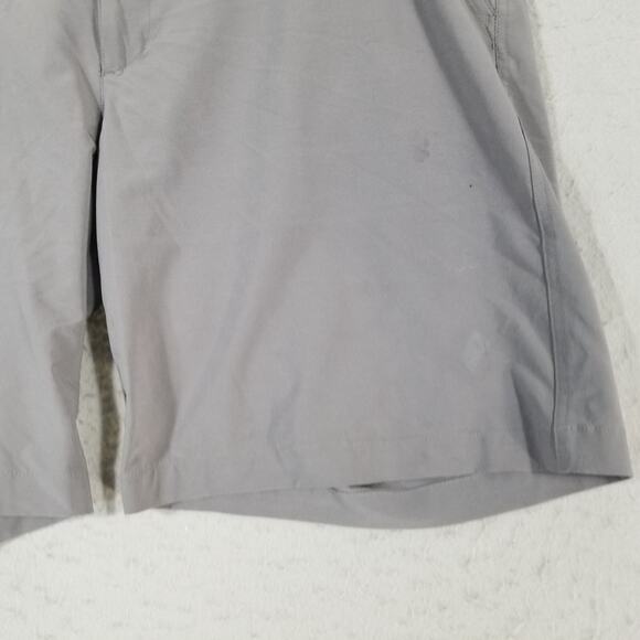 Columbia PFG omnishield shorts men's 40 x 10 gray lightweight dri-fit stretch - Picture 7 of 14